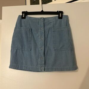 Corduroy skirt